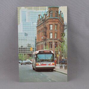 Vintage Postcard - Toronto Transit (TTC) Downtown - Dexter Press
